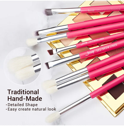 Jessup Makeup brushes set 25pcs Make up Brush Professional ,Natural-Synthetic Foundation Powder Blending Eyeshadow T195