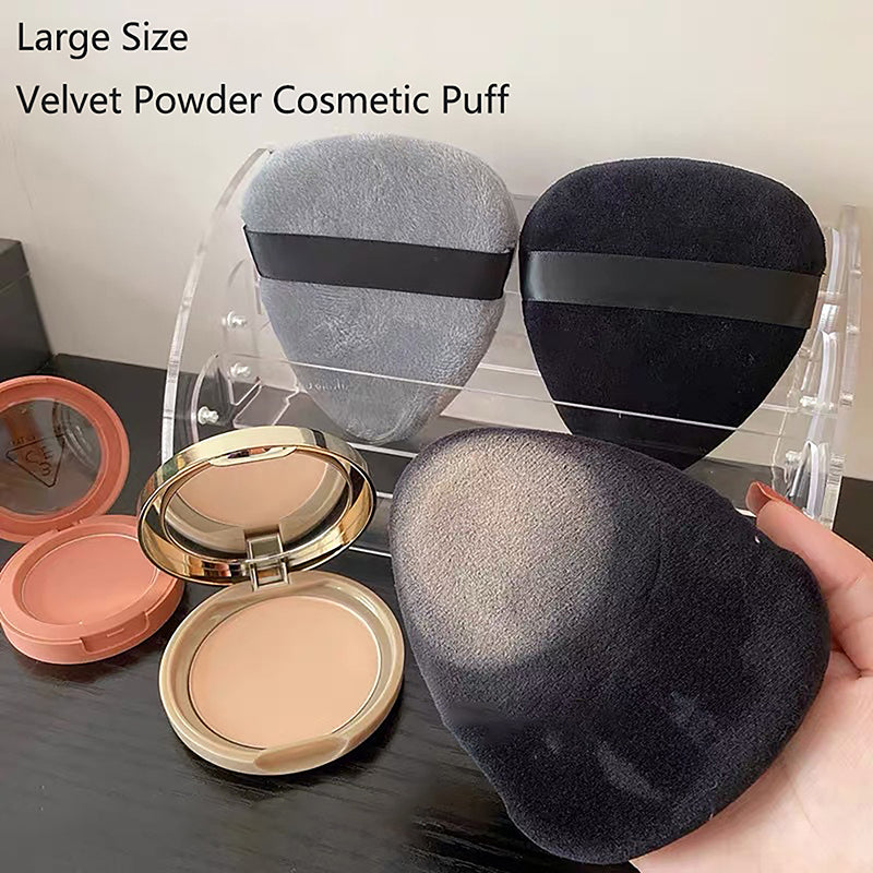 1Pc Large Drop Shape Velvet Powder Cosmetic Puff Women Soft Makeup Sponge Foundation Cream Beauty Make Up Powder Tools