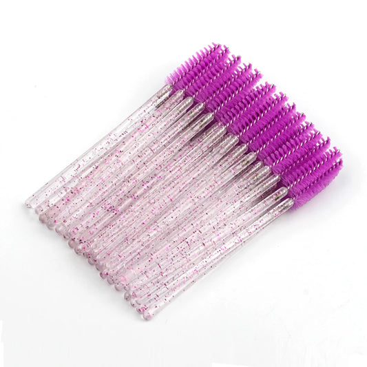 Hot 5/50 Pcs Eyelash Brushes Makeup Brushes Mascara Wands Applicator Spoolers Eye Lashes Cosmetic Wholesale Brush Make up Tools