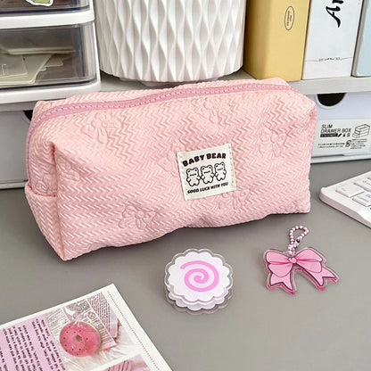 Cute Pink Makeup Bag