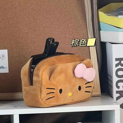 Hello Kitty Plush Storage Bag