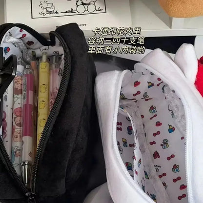 Hello Kitty Plush Storage Bag