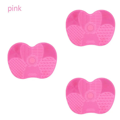 Silicone Brush Cleaner Cosmetic Make Up Washing Brush Gel Cleaning Mat Foundation Makeup Brush Cleaner Pad Scrubbe Board