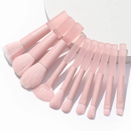 10Pcs/Lot Soft Fluffy Makeup Brushes Set Eye Shadow Foundation Brush Women Cosmetic Powder Blush Brush Make Up Beauty Tool