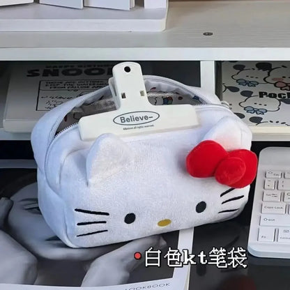 Hello Kitty Plush Storage Bag